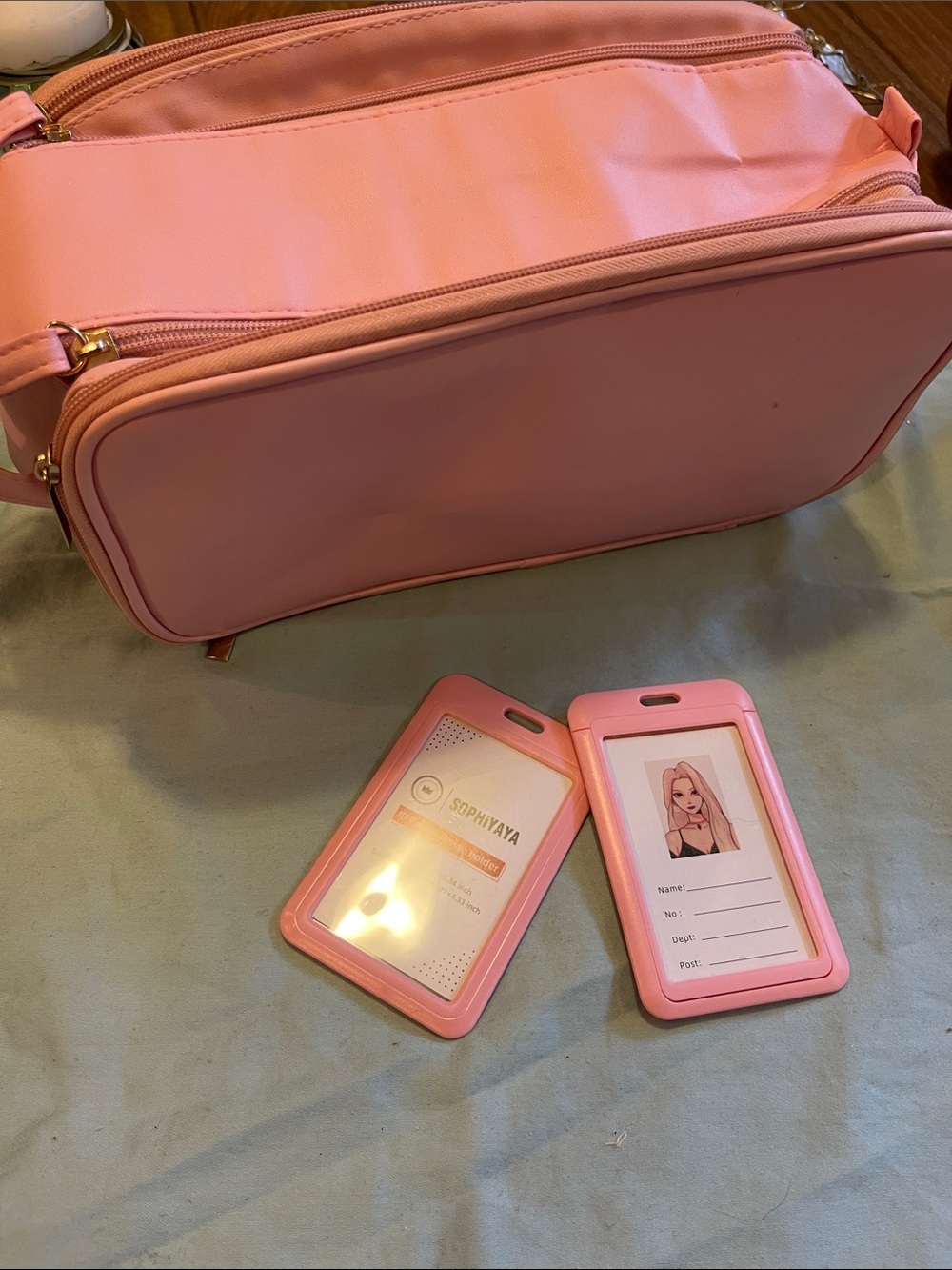 Pink Women’s Travel Organizer Bag